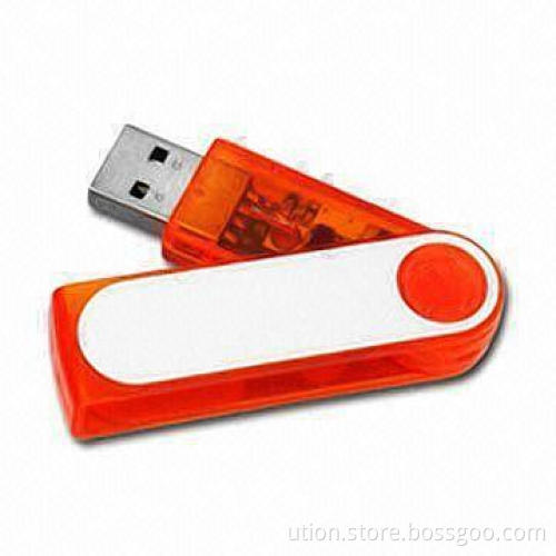 USB Memory in Swivel Design, Supports USB 2.0 Interface, Free Sample and Logo, 1 to 32GB Capacity